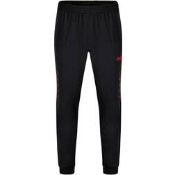 JAKO Challenge Polyester Trousers Unisex - Black/Red