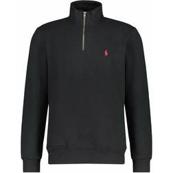 Polo Ralph Lauren Quarter Zip Fleece Sweatshirt - Black