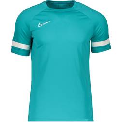 Nike Dri-FIT Academy Short-Sleeve Football Top Men - Aquamarine/White/White/White