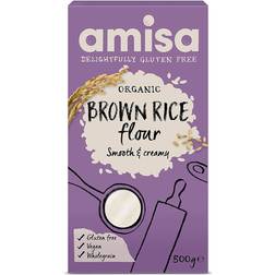 Amisa Organic Gluten Free Brown Rice Flour 500g