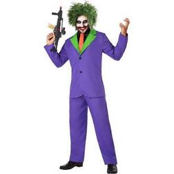 Th3 Party Joker Male Clown Adults Costume