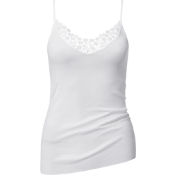 Calida Feminin Sense Spaghetti Top - White