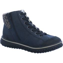 Rieker Bottines À lacets - bleu foncé noir