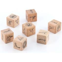 InnovaGoods Yoga Dice Game Anandice 7-pcs