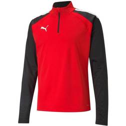 Puma teamLIGA Quarter-Zip Sweatshirt Men - Red/Black