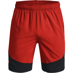 Under Armour HIIT Woven Colorblock Shorts Men - Red