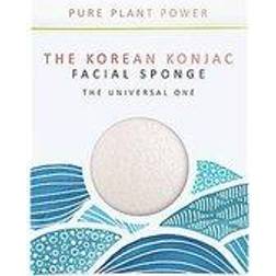 The Elements Water With Pure White Konjac Full Size Facial Sponge - 1 pcs