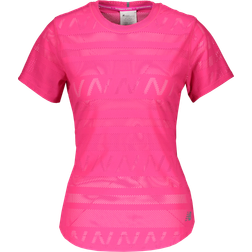 New Balance Q Speed Jacquard Short Sleeve T-shirt Women - Pink Glo