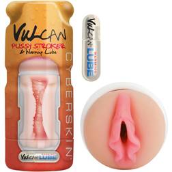 Funzone Cyber Skin Vulcan Pussy Stroker with Warming Lube Cream