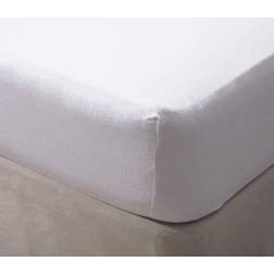 Belledorm Jersey Cot Bed Sheet White (140x70cm)