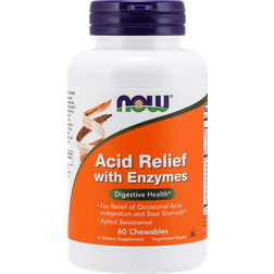 Now Foods Acid Relief with Enzymes 60 pcs