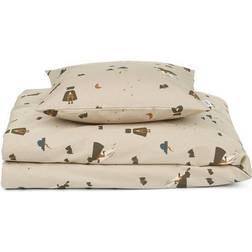 Liewood CarmenPåslakanset Baby Superhero Dune Mix 70x100cm
