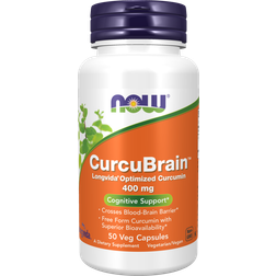 Now Foods CurcuBrain 400mg 50 pcs