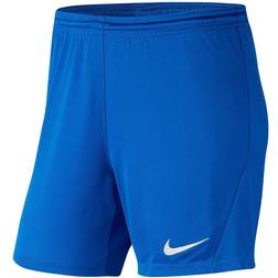 NIKE Park III Knit Shorts Women - Royal Blue/White