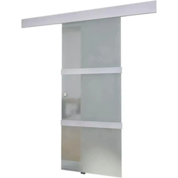 vidaXL - Skydedør Klart glas (76x205cm)