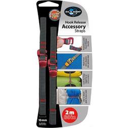 Sea to Summit Hook Release Accessory Straps 10mm/1m, grå 2021 Bagagefixing