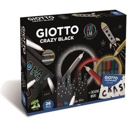 Giotto 581600 ART LAB CRAZY BLACK SET