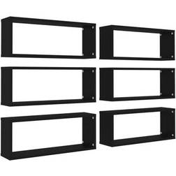 vidaXL - Wall Shelf 60cm 6pcs