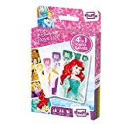 Shuffle Fun 4 in 1 Princess Card Game