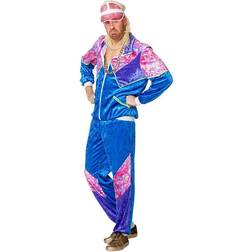 Wilbers Karnaval 80-tals Joggingdress Maskeraddräkt