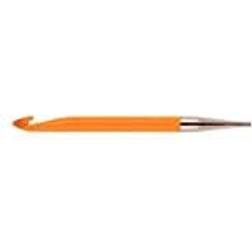 Knitpro Knit Pro KP51358 Trendz: Crochet Hook: Afghan/Tunisian: Single Ended: 10.00mm, 10mm, Orange