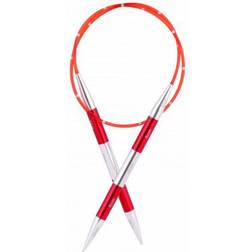 Knitpro SmartStix Rundpinde Aluminium 40cm Rød 2,25mm