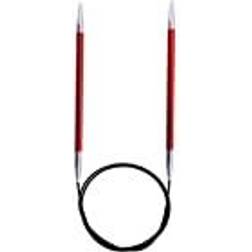 Knitpro Zing Agujas de Tejer Circulares 80 cm x 5,50 mm Metal Marrón 5,5