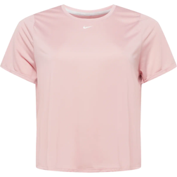 Nike Dri-Fit One Standard-Fit Short-Sleeve Plus Size T-shirt Women - Pink Glaze/White