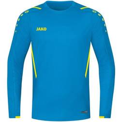 JAKO Challenge Sweater - Blue/Neon Yellow