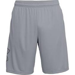 Under Armour Tech Graphic Shorts - Lichtgrijs Polyester