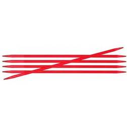 Knitpro Trendz Strumpstickor Akryl 15cm 3,50mm 5.9in US4 Red