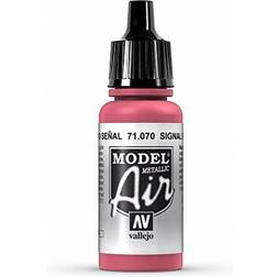 Vallejo Signalrot, Metallic, 17 ml