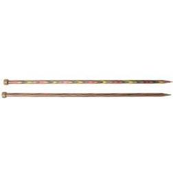Knitpro KP20224 35 cm x 8 mm Symfonie Single Pointed Needles, Multi-Color