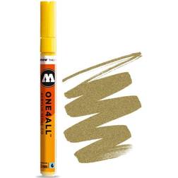 Molotow One4All Acrylic Marker 1.5 mm Tip Metallic Gold