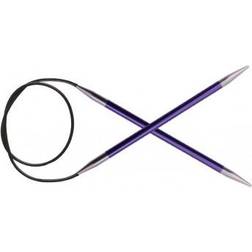 Knitpro Zing Rundpinde Aluminium 120cm 3,75mm 47.2in US5 Amethyst