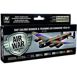 Vallejo Model Air RAF Bomb and Train Colors 17 Ml