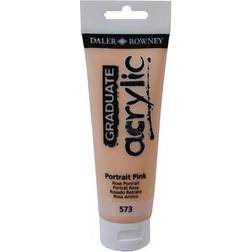 Daler Rowney Daler Rowney GRADUATE ACRYLIC 120ML PORTRAIT PINK,123120573