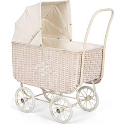 by Astrup Retro Rattan Pram