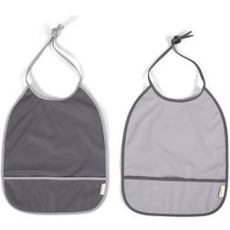 Filibabba Bib with Tie 2-pack