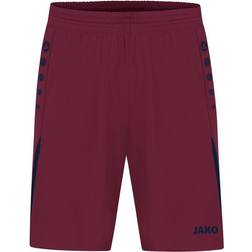 JAKO Challenge Shorts Unisex - Maroon/Seablue