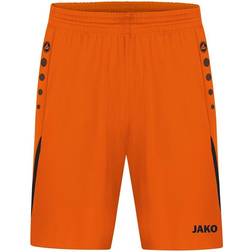 JAKO Challenge Shorts Unisex - Neon Orange/Black