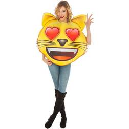 Chaks Emoji Cat Heart Costume