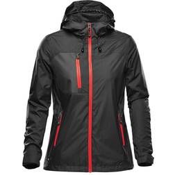 Stormtech Women's Olympia Shell Jacket - Black/Bright Red