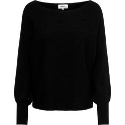 Only Adaline Life Short Knitted Sweater - Black