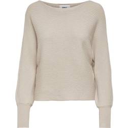 Only ONLAdaline Neulepaita - Beige