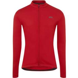 Dhb Long Sleeve Thermal Jersey Men - Jester Red