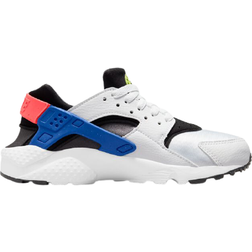 Nike Huarache Run GS - White/Racer Blue/Volt/Bright Crimson