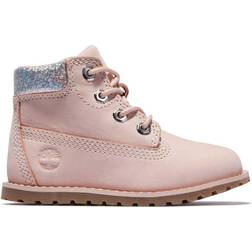 Timberland Toddler Pokey Pine 6-Inch Boots - Light Pink