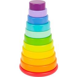 Small Foot Stacking Tower Rainbow