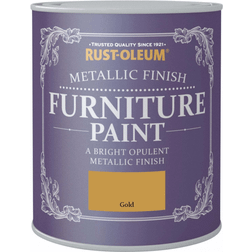 Rustoleum Metallic Finish Furniture Metallfärg Guld 0.75L